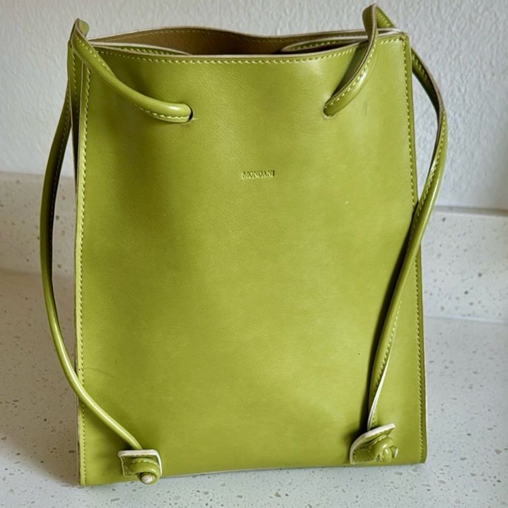 Vintage Olive Green Tote Bag - Picture 8 of 13